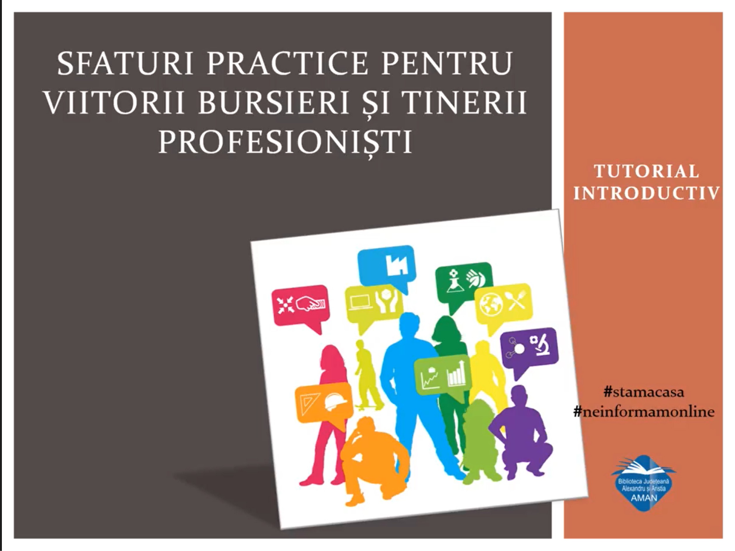 Sfaturi practice pentru viitorii bursieri și tinerii profesioniști
